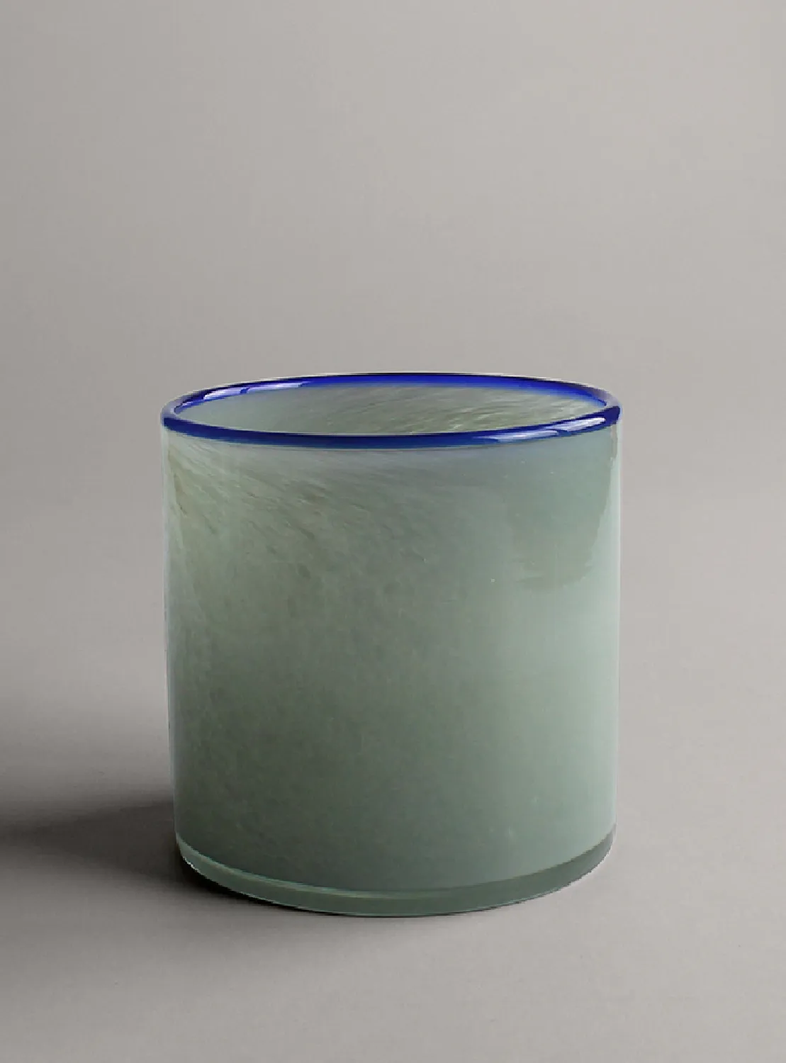 Candle holder M - Harmony (grey/blue)