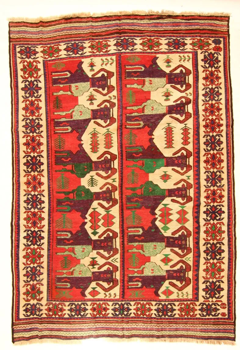Oriental kilim rug 289 x 200 cm
