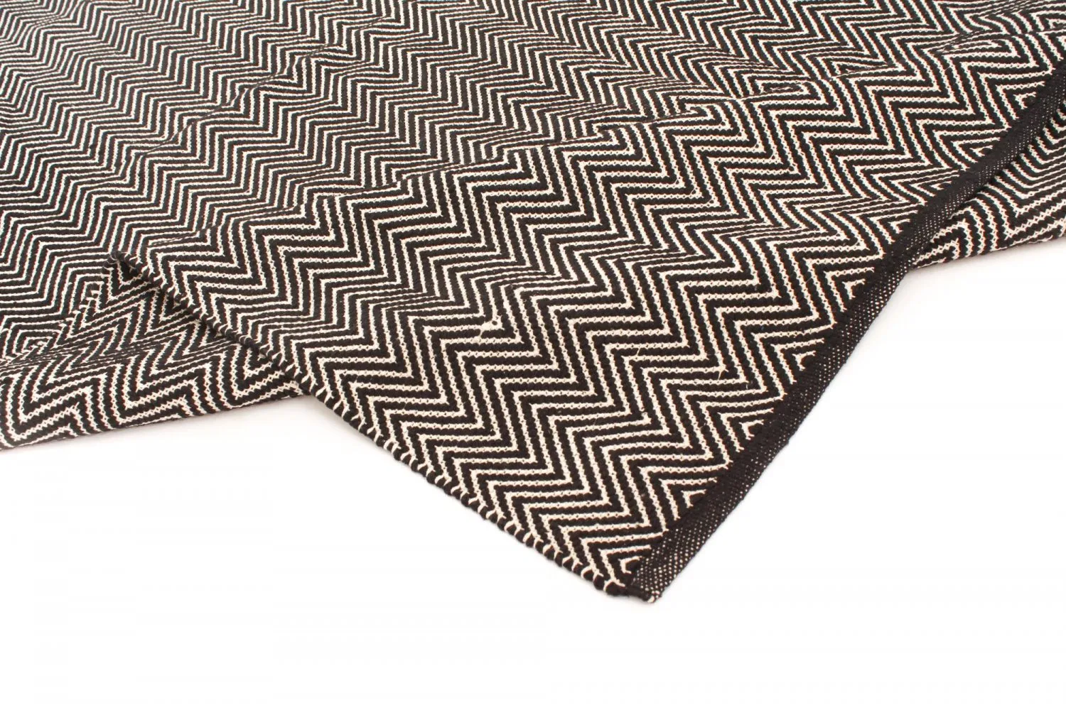 Rag rugs - Marina (black)