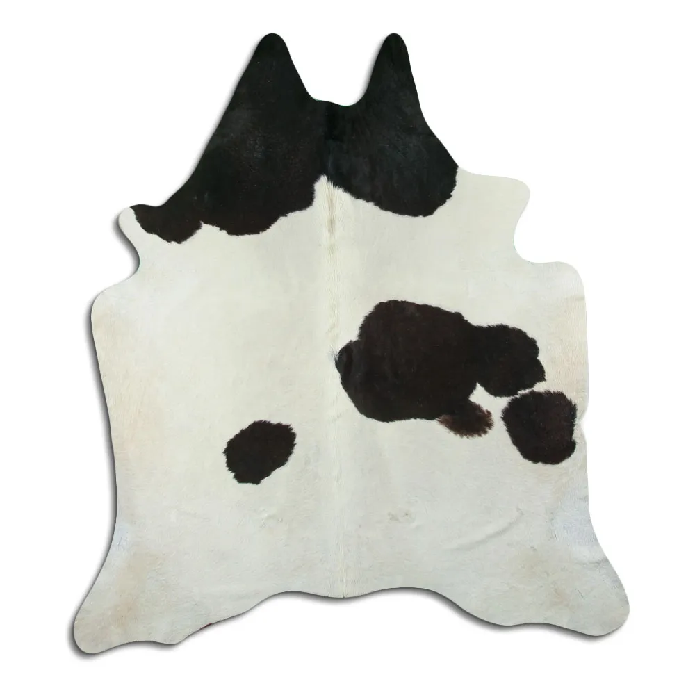 Cowhide - Black/white 655