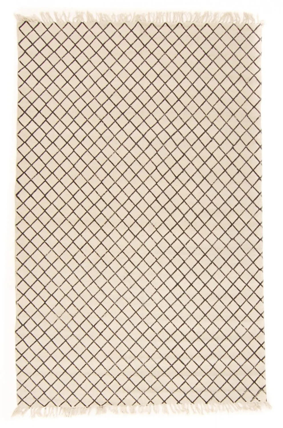 Rag rugs - Agadir (black/white)