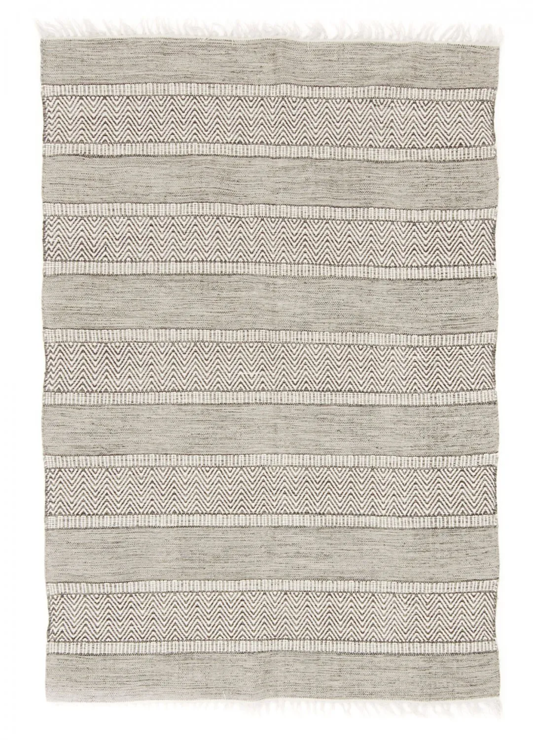 Rag rugs from Strehög of Sweden - Havtorn (grey)