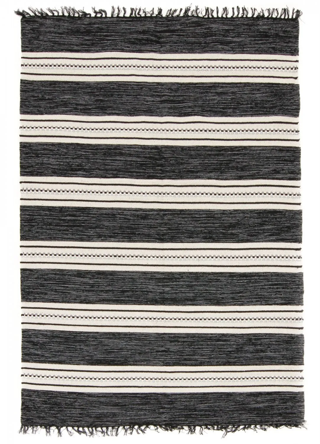 Rag rugs - Kajsa (black)