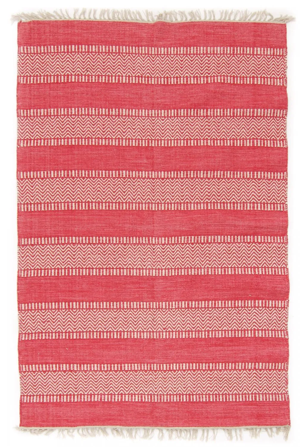 Rag rugs from Strehög of Sweden - Havtorn (red)