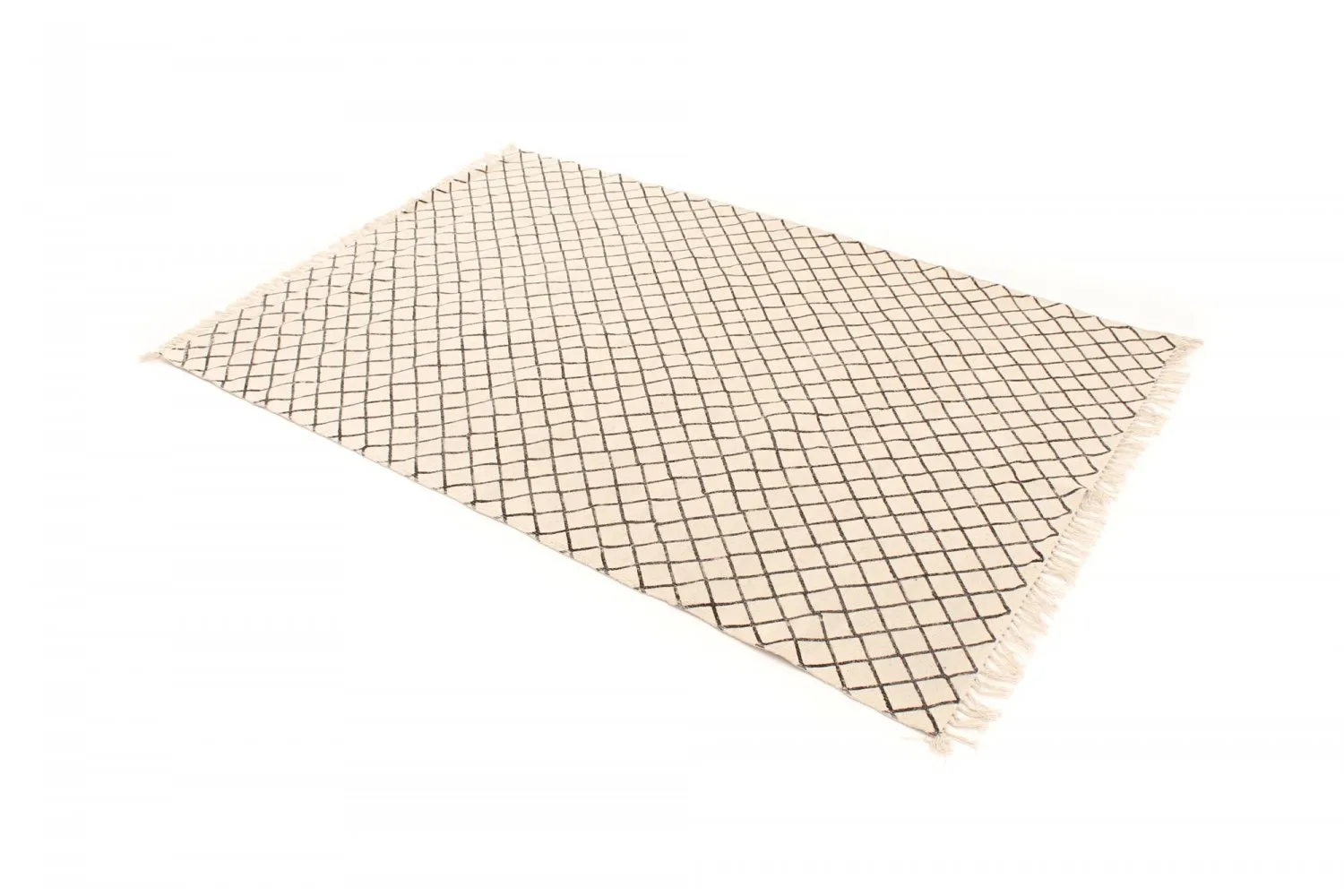 Rag rugs - Agadir (black/white)