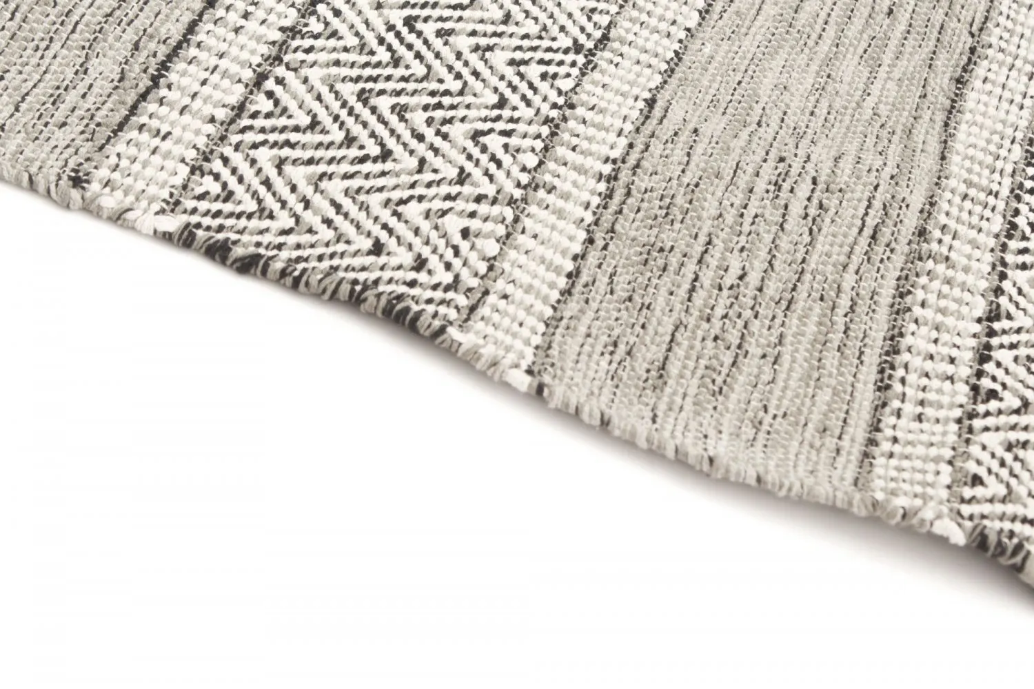 Rag rugs from Strehög of Sweden - Havtorn (grey)