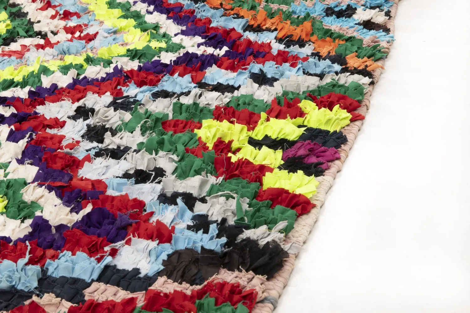 Moroccan Berber rug Boucherouite 315 x 170 cm