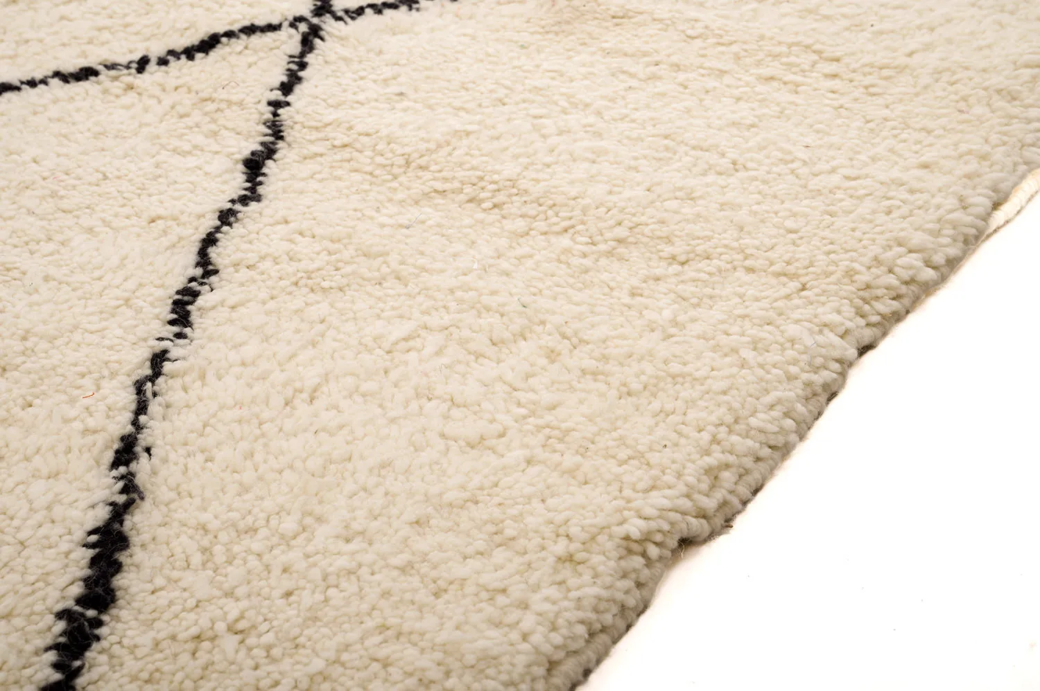 Kilim Moroccan Berber rug Beni Ourain 165 x 260 cm