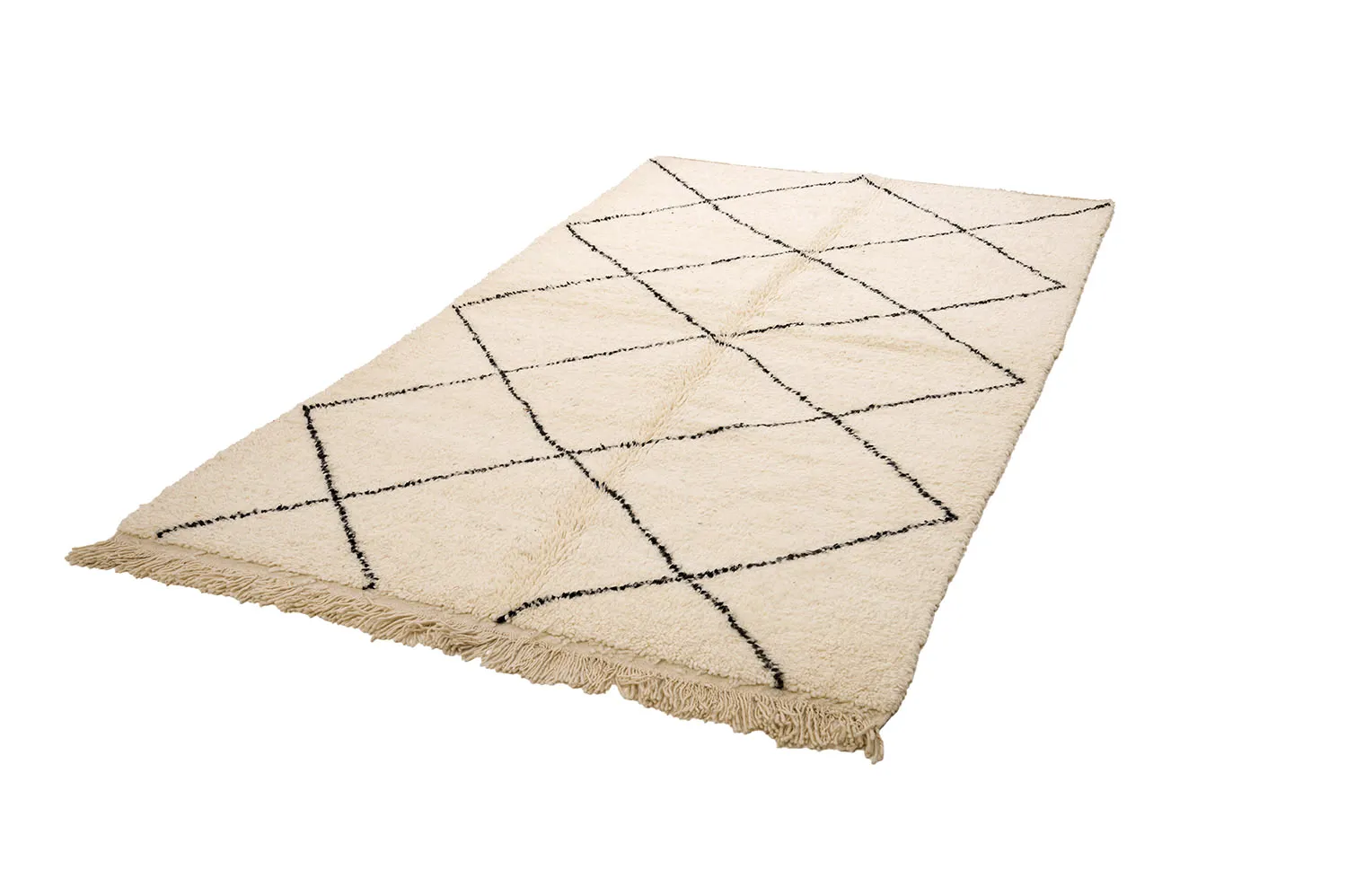 Kilim Moroccan Berber rug Beni Ourain 155 x 275 cm