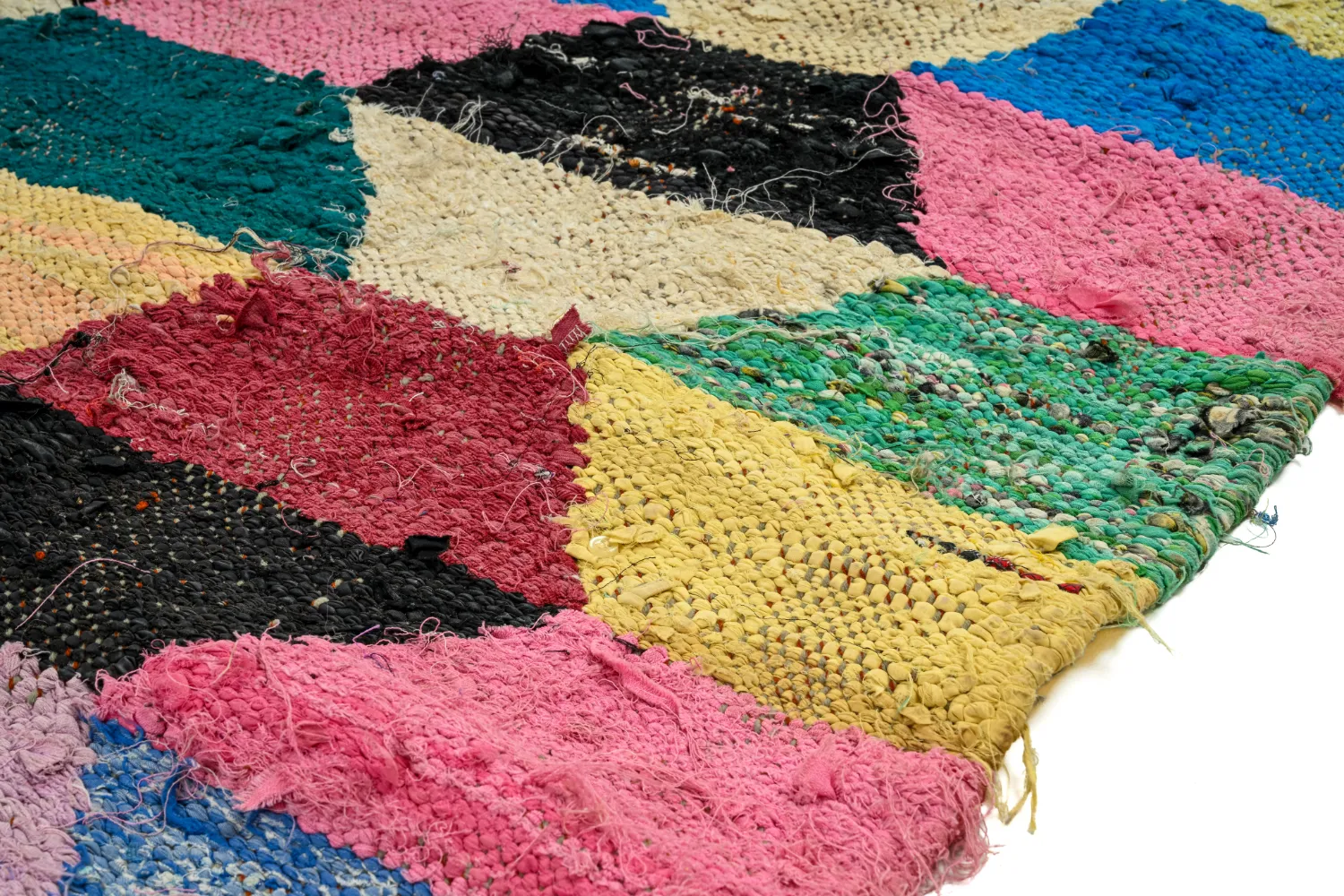 Moroccan Berber rug Boucherouite 145 x 275 cm