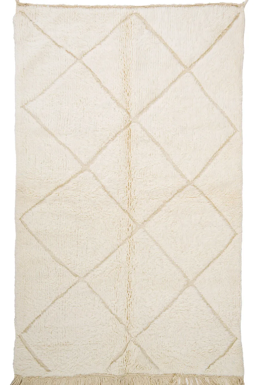 Kilim Moroccan Berber rug Beni Ourain 160 x 260 cm