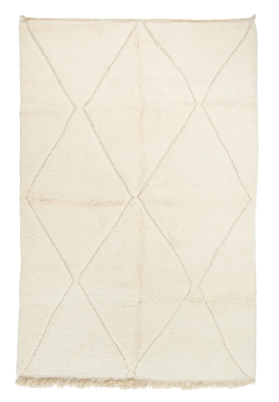 Kilim Moroccan Berber rug Beni Ourain 195 x 300 cm