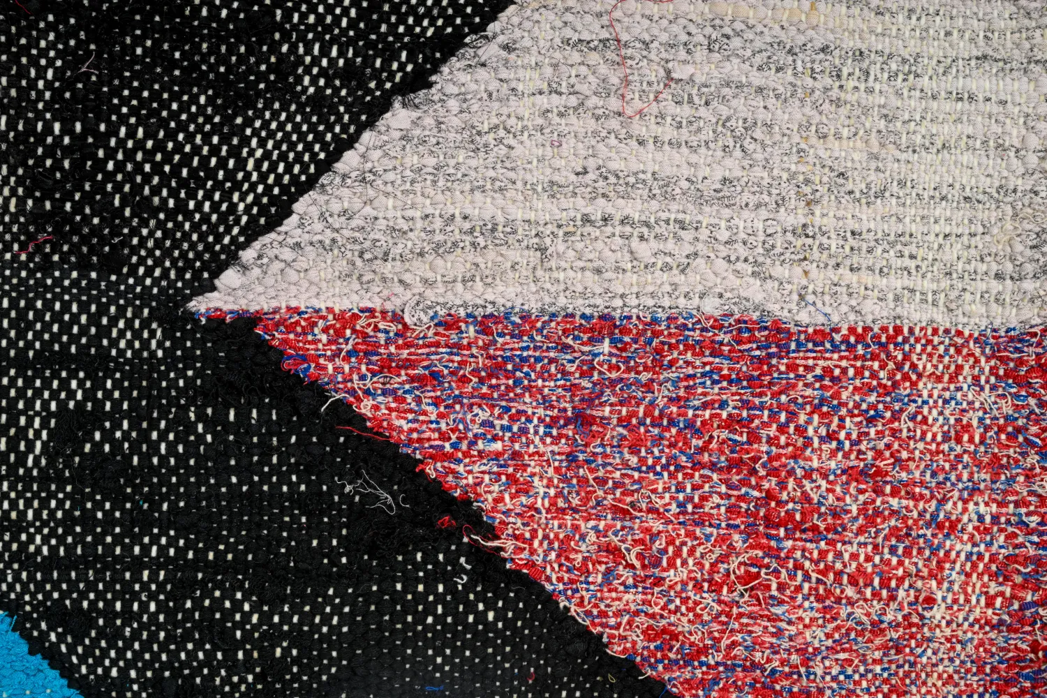 Moroccan Berber rug Boucherouite 120 x 230 cm