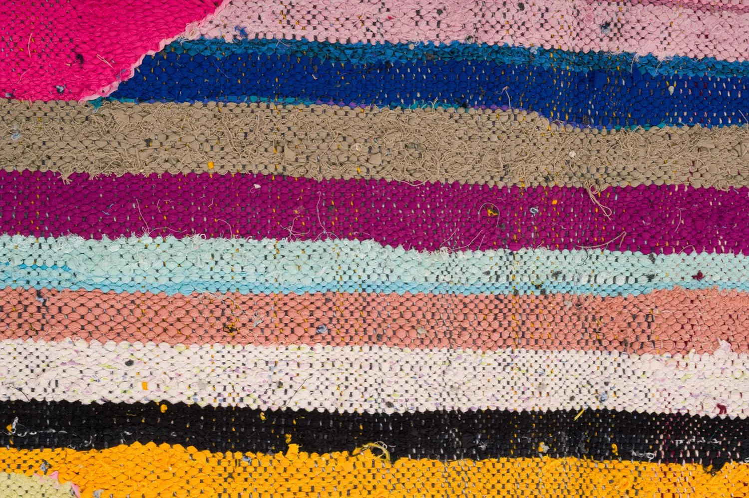 Moroccan Berber rug Boucherouite 135 x 260 cm