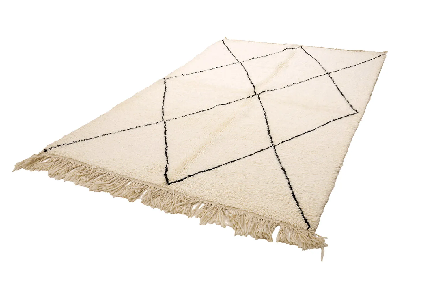Kilim Moroccan Berber rug Beni Ourain 155 x 265 cm