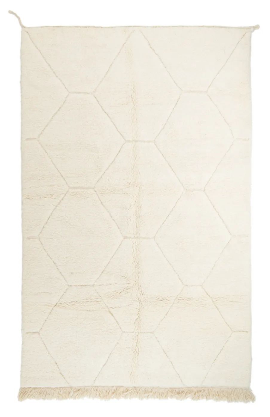 Kilim Moroccan Berber rug Beni Ourain 195 x 310 cm