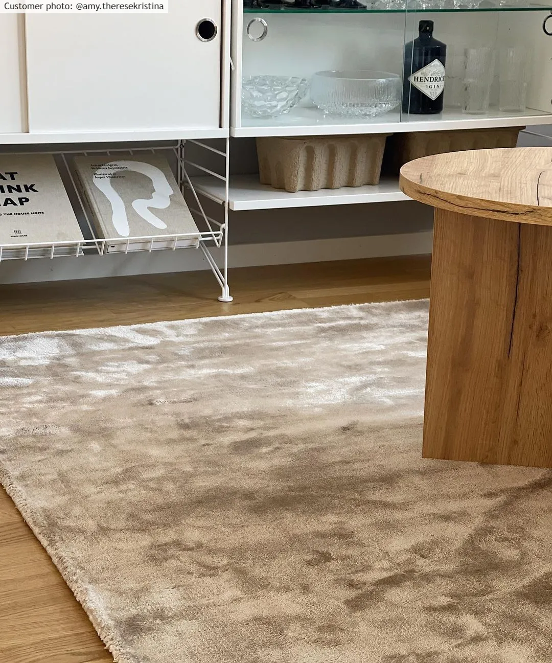 Viscose rug - Jodhpur Special Luxury Edition (light grey/beige)