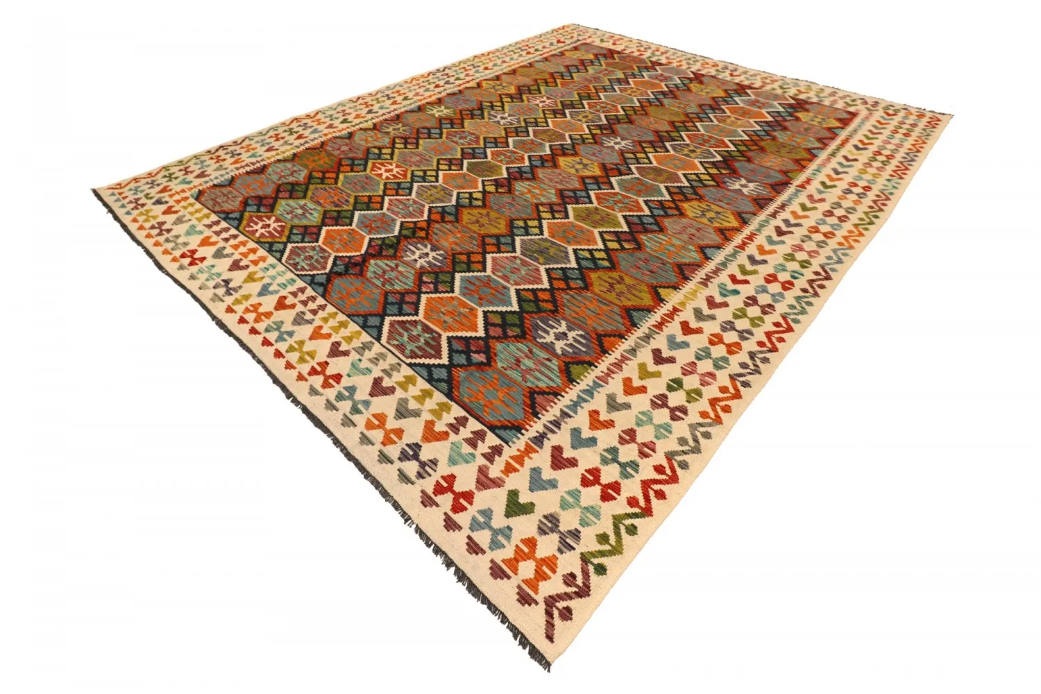 Oriental kilim rug 383 x 300 cm