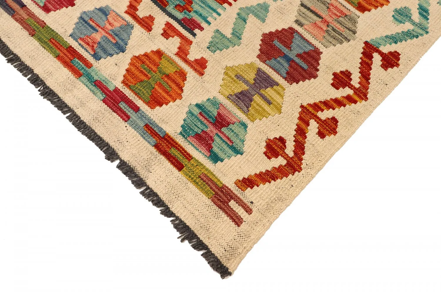 Oriental kilim rug 257 x 184 cm