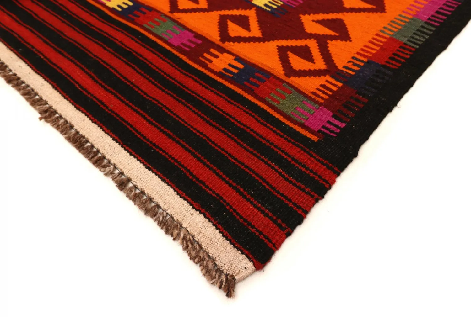 Oriental kilim rug 398 x 157 cm