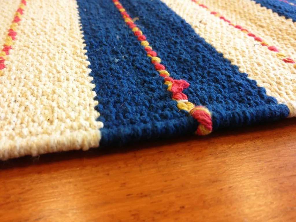 Rag rugs - Alva (blue)