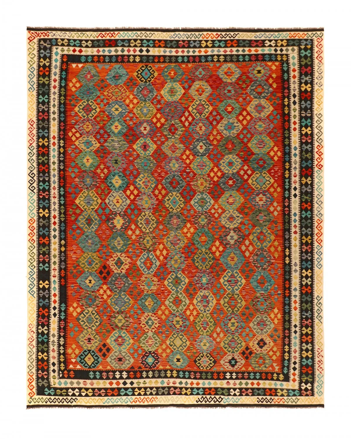 Oriental kilim rug 384 x 301 cm
