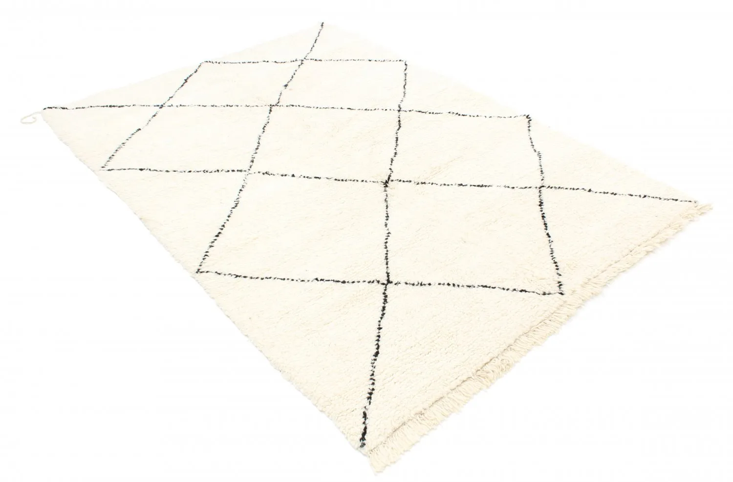 Kilim Moroccan Berber rug Beni Ourain 235 x 160 cm
