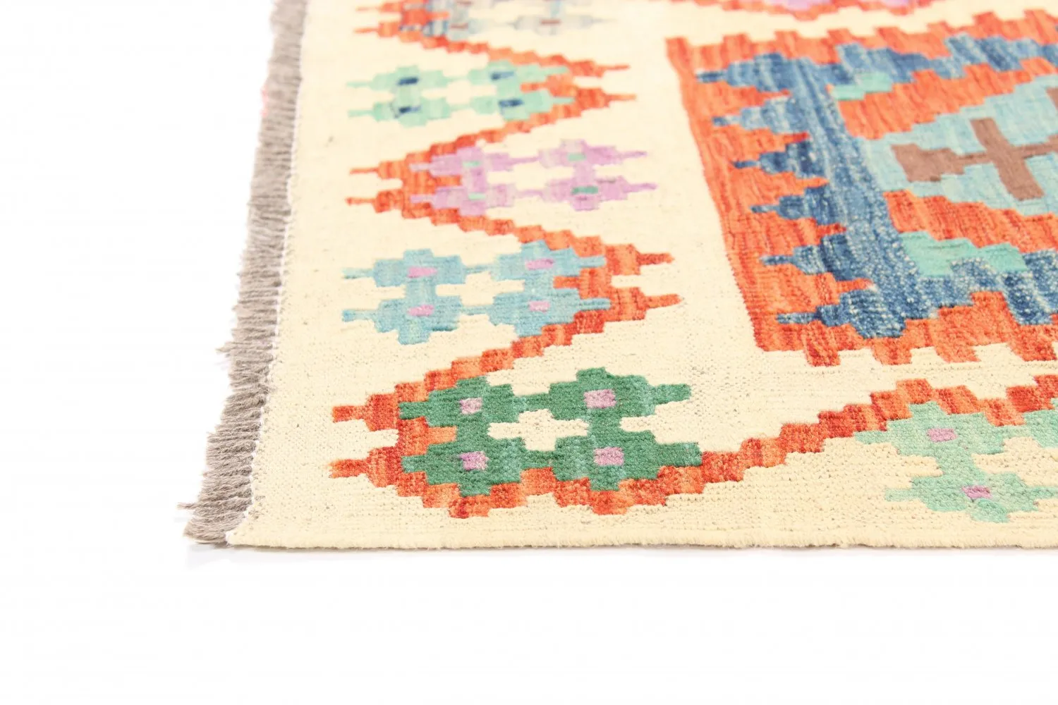 Oriental kilim rug 287 x 80 cm