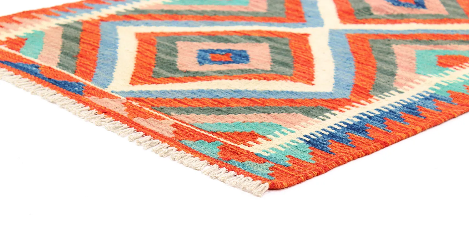 Oriental kilim rug 200 x 72 cm