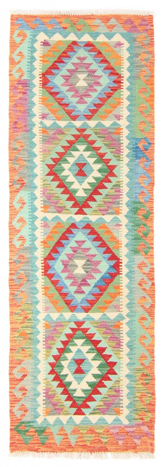 Oriental kilim rug 204 x 69 cm