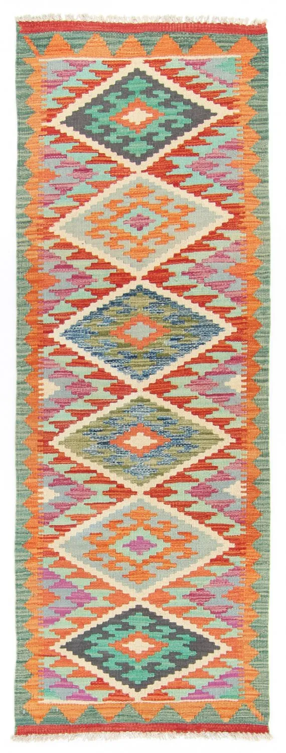 Oriental kilim rug 203 x 71 cm