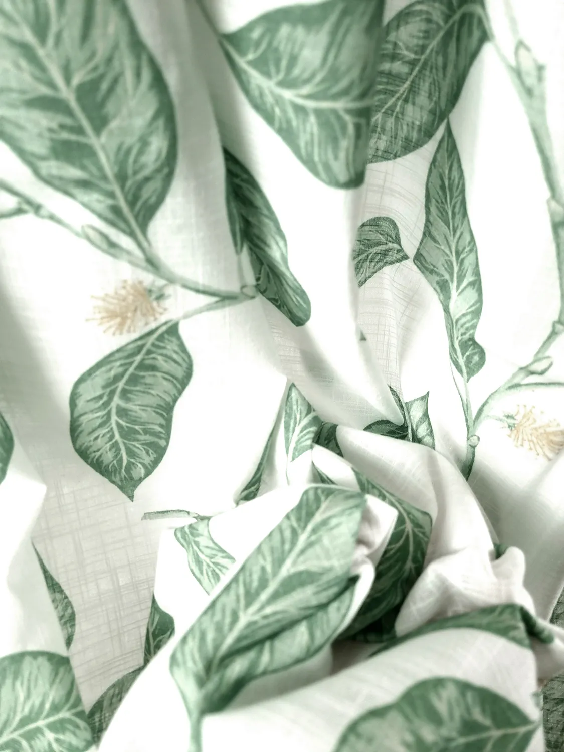 Curtains - Cotton curtain - Morris (green)