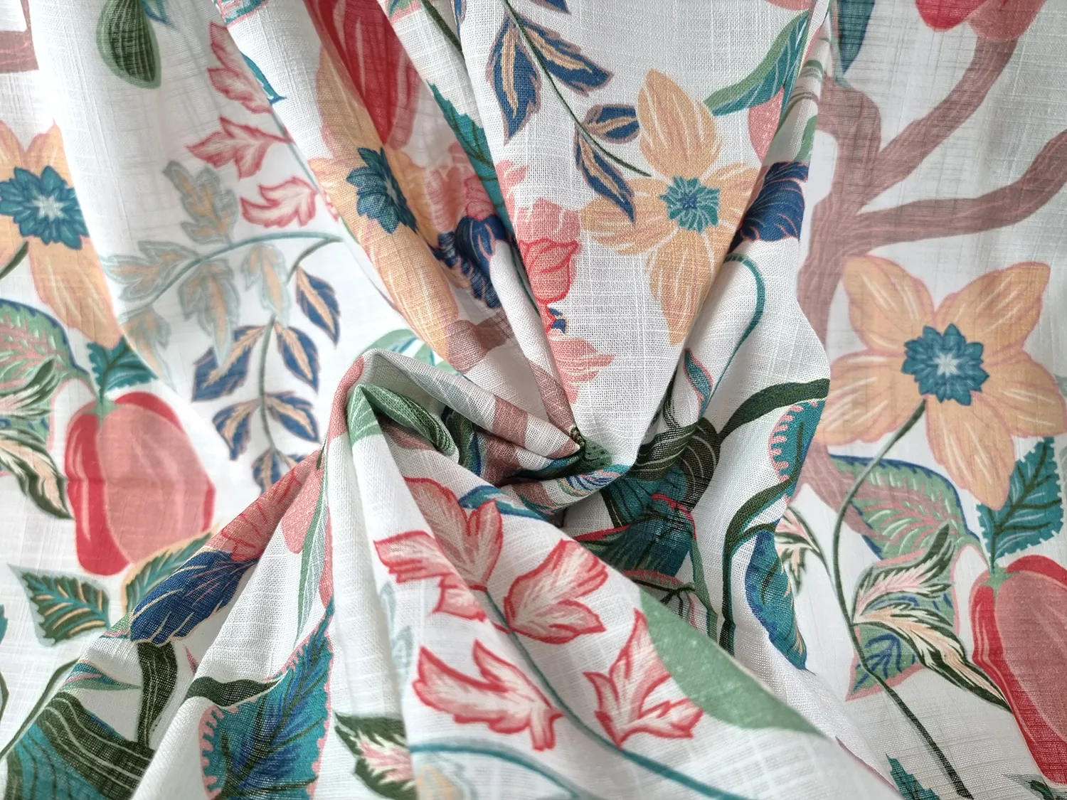 Curtains - Cotton curtain - Sofi-Lee (red)