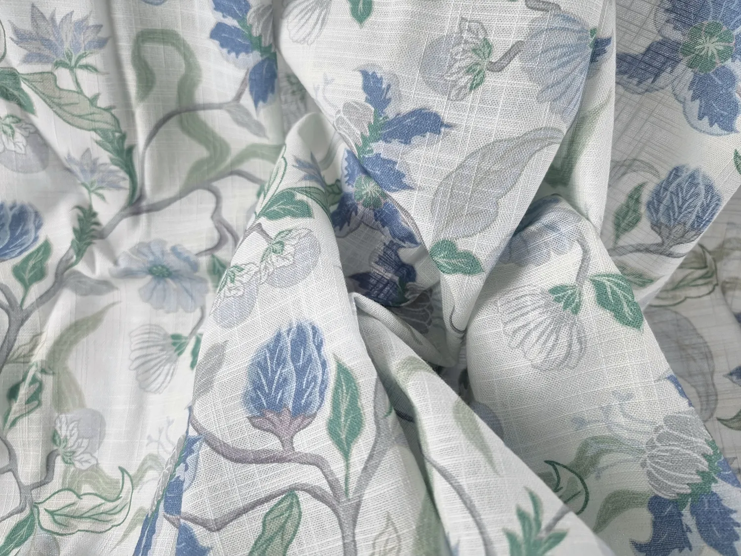 Curtains - Cotton curtain - Sollan (green)