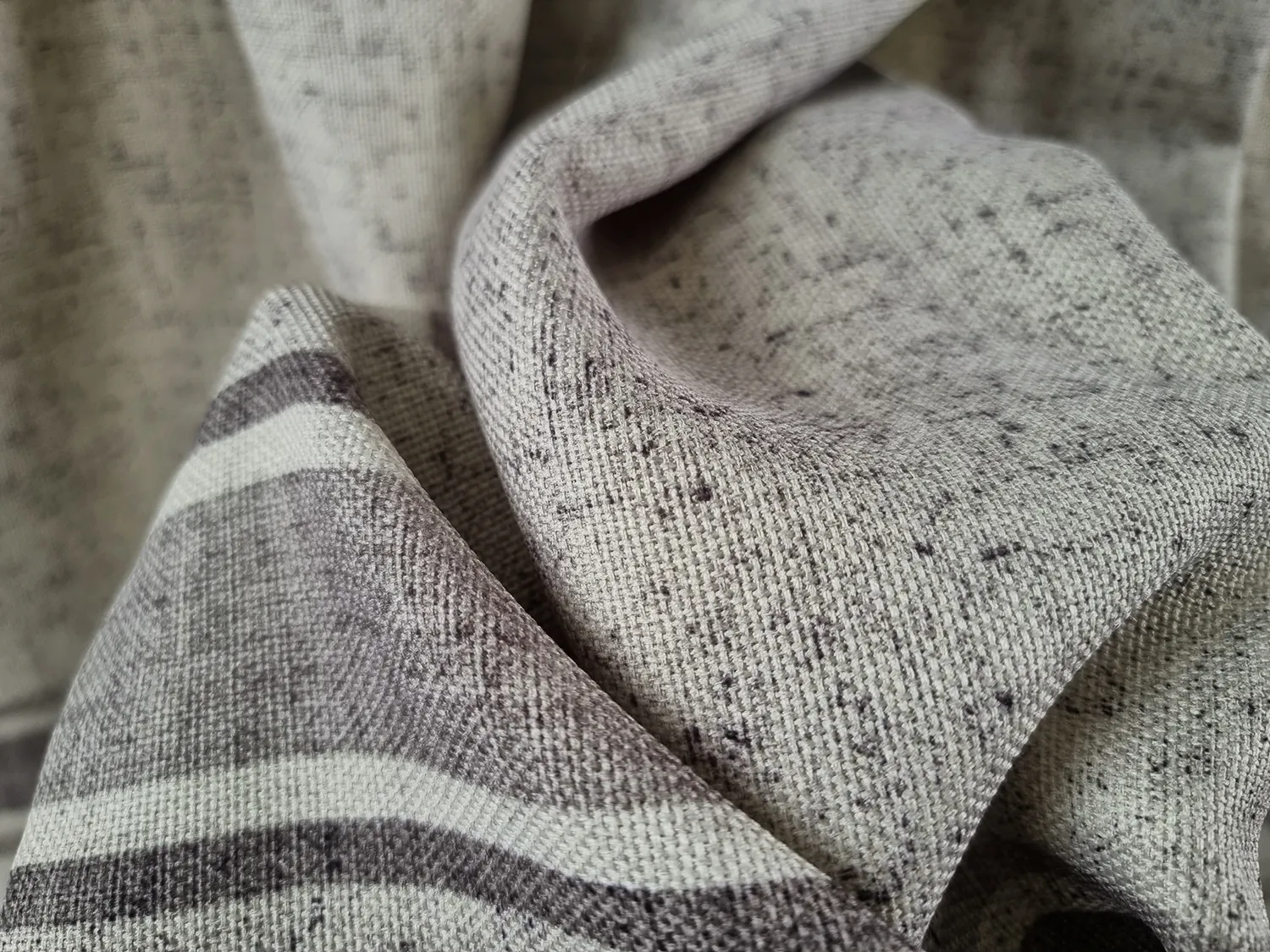 Curtains - Linen curtain Letitia (light grey)