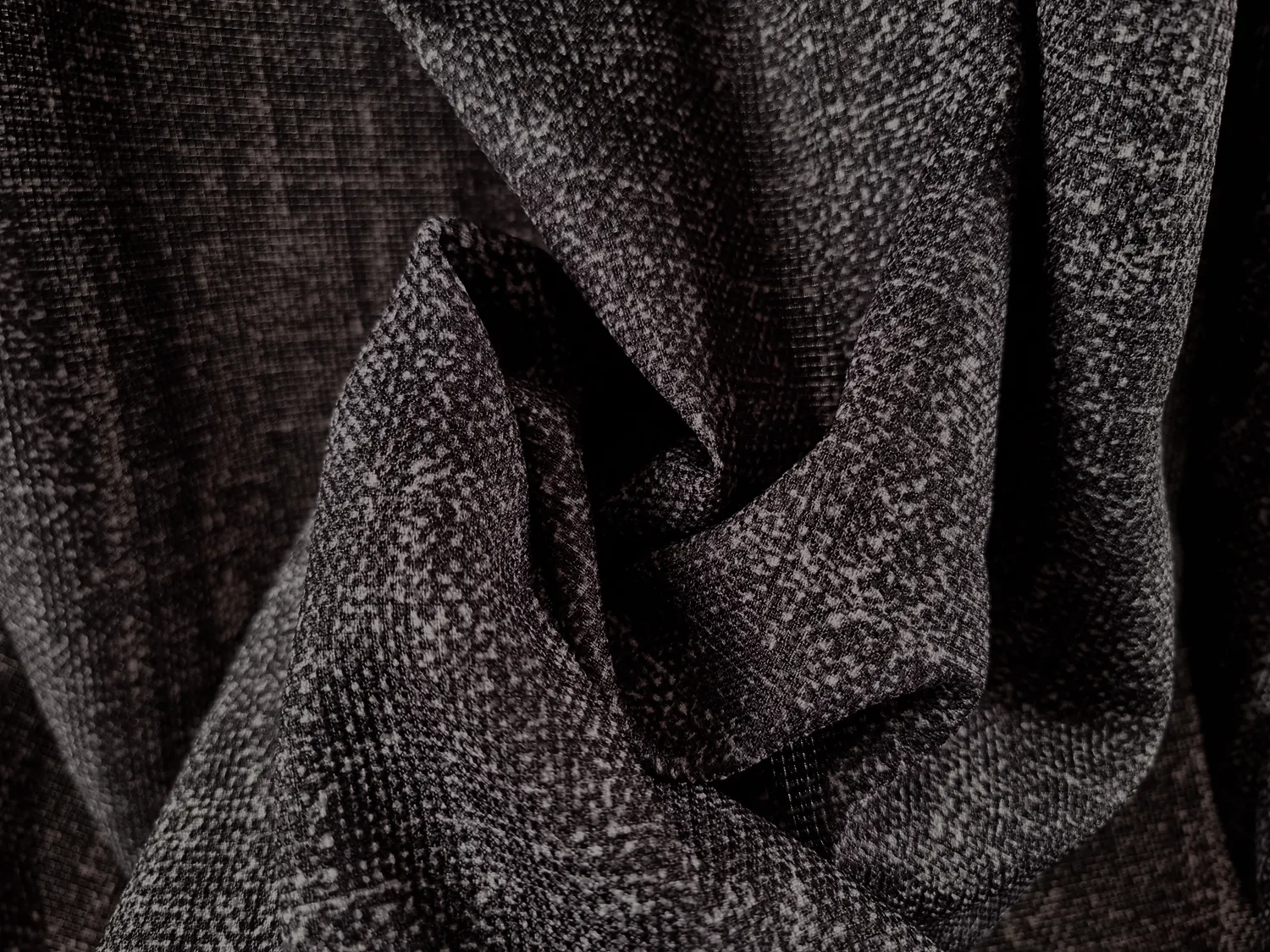 Curtains - Linen curtain Alecia (dark grey)