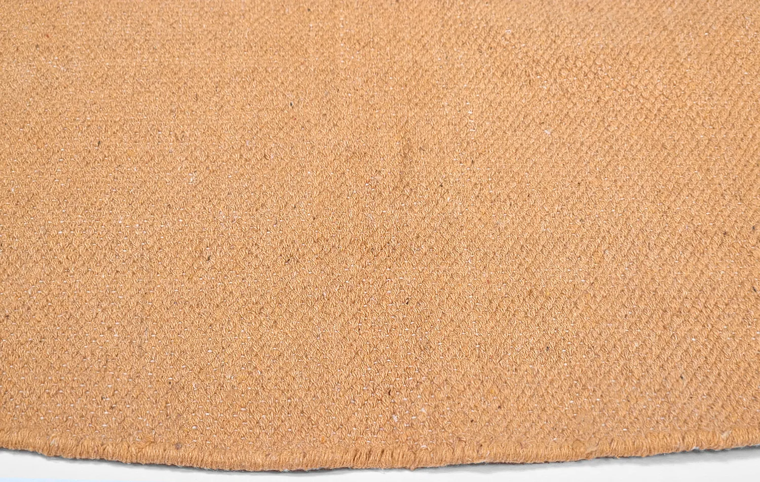 Round cotton rug - Billie (orange)