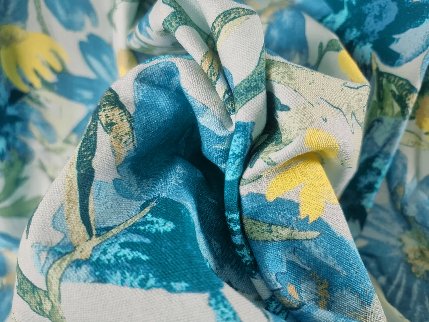 Curtains - Cotton curtain Cutie (blue)