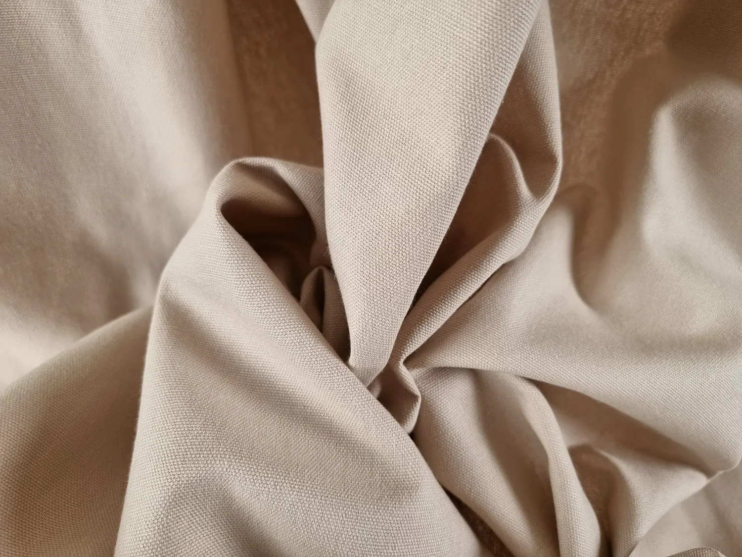 Curtains - Cotton curtain Anja (beige)