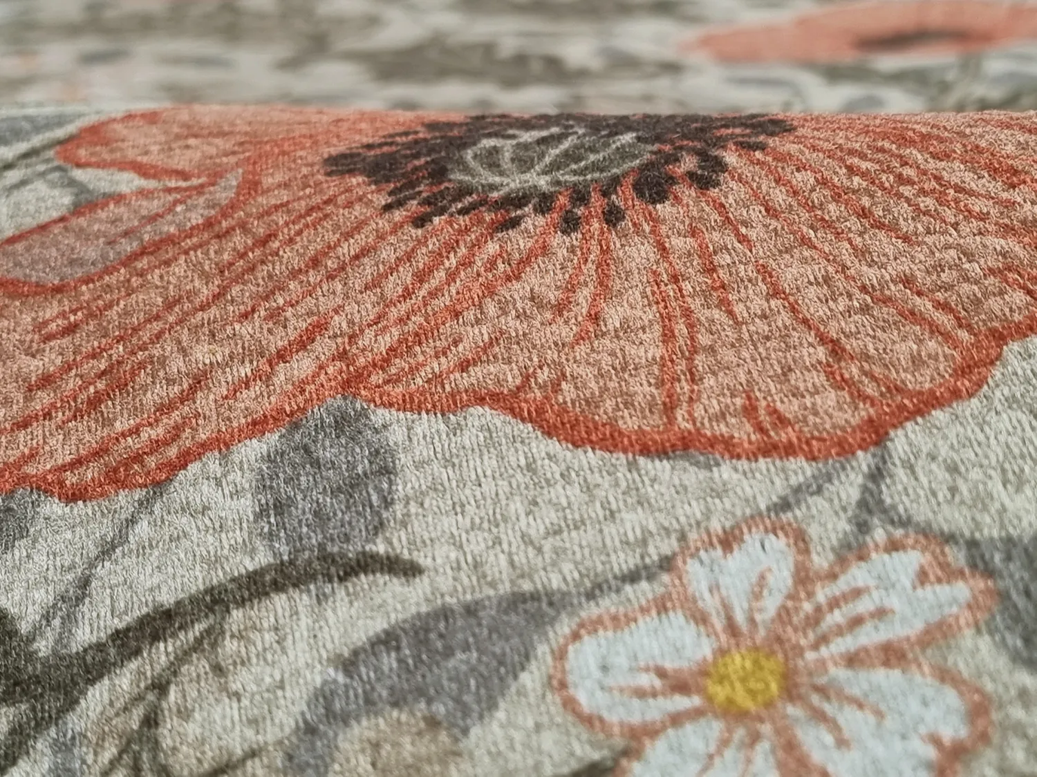 Round rug - Poppy (beige)