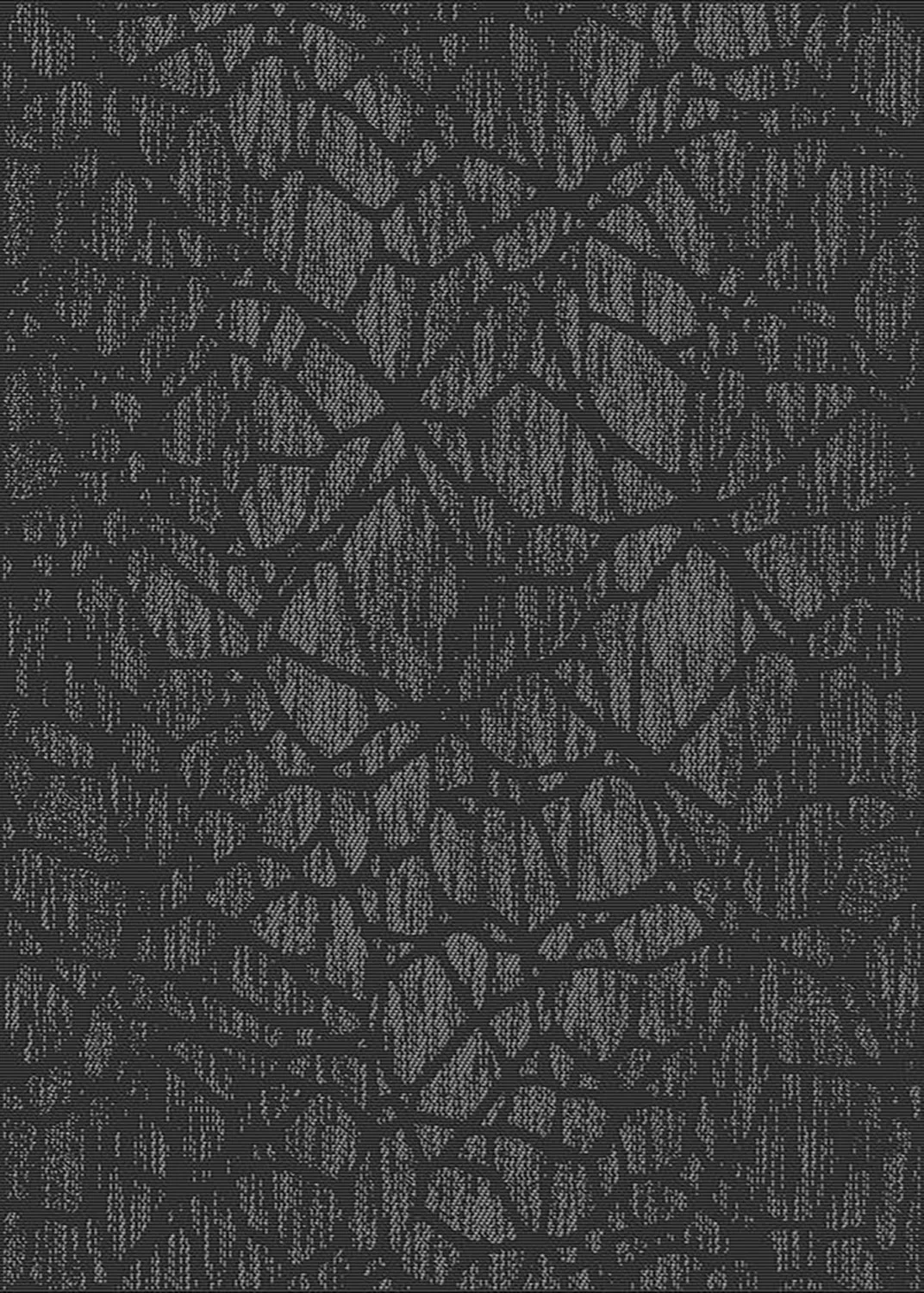 Indoor/Outdoor rug - Brussels Diamond (black)