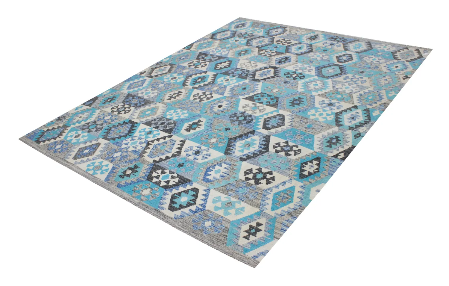 Oriental Rug - Vegi Kelim Hand Woven - 251 x 305 cm