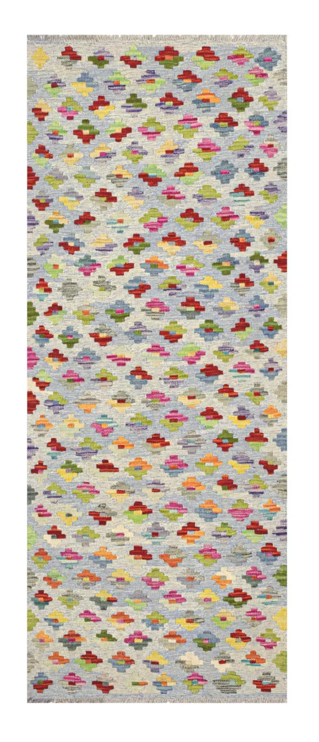 Oriental Rug - Vegi Kelim Hand Woven - 77 x 197 cm
