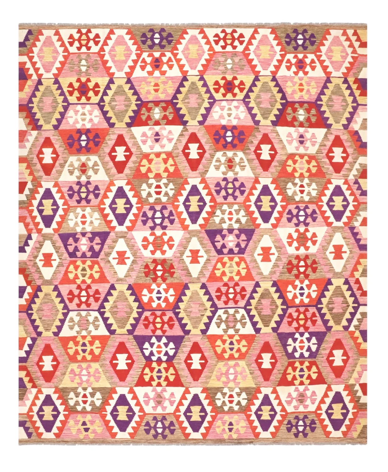 Oriental Rug - Vegi Kelim Hand Woven - 251 x 300 cm