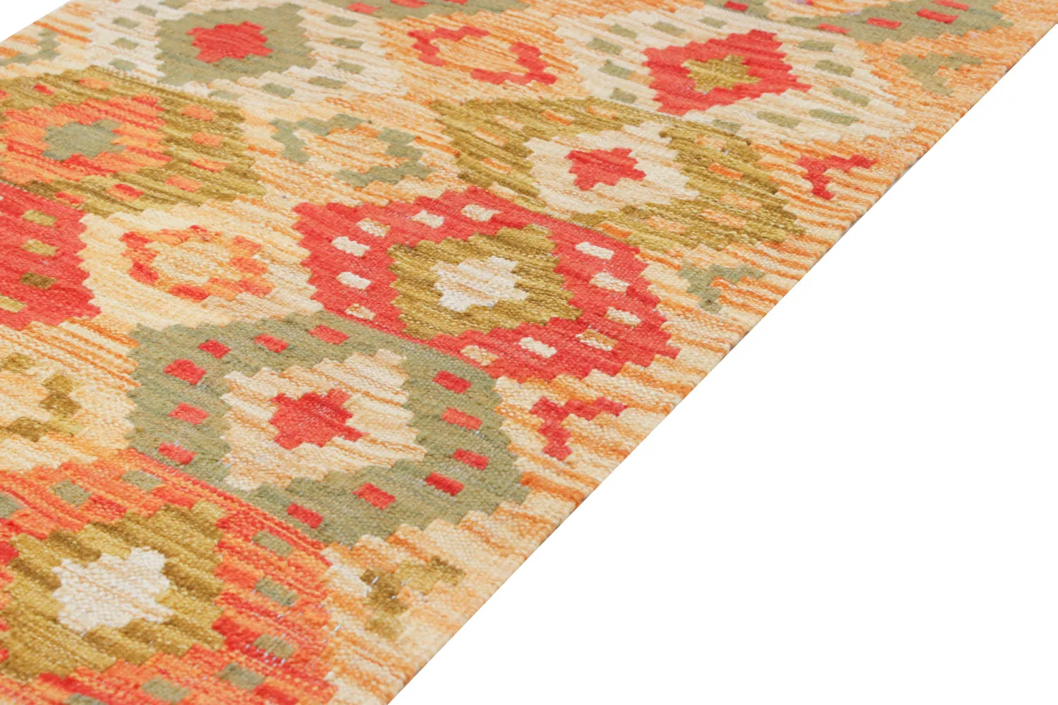 Oriental Rug - Vegi Kelim Hand Woven - 54 x 86 cm