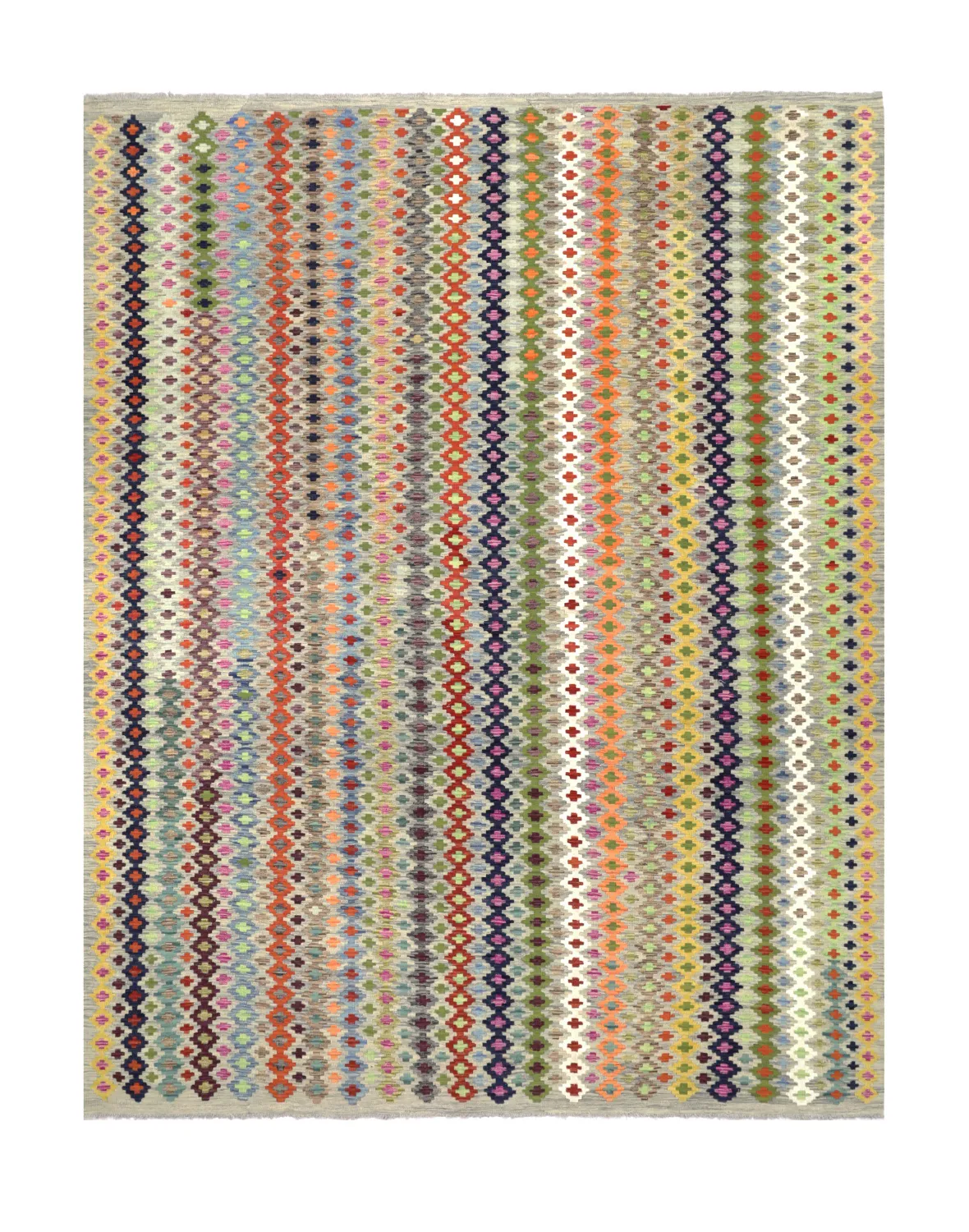 Oriental Rug - Vegi Kelim Hand Woven - 296 x 344 cm