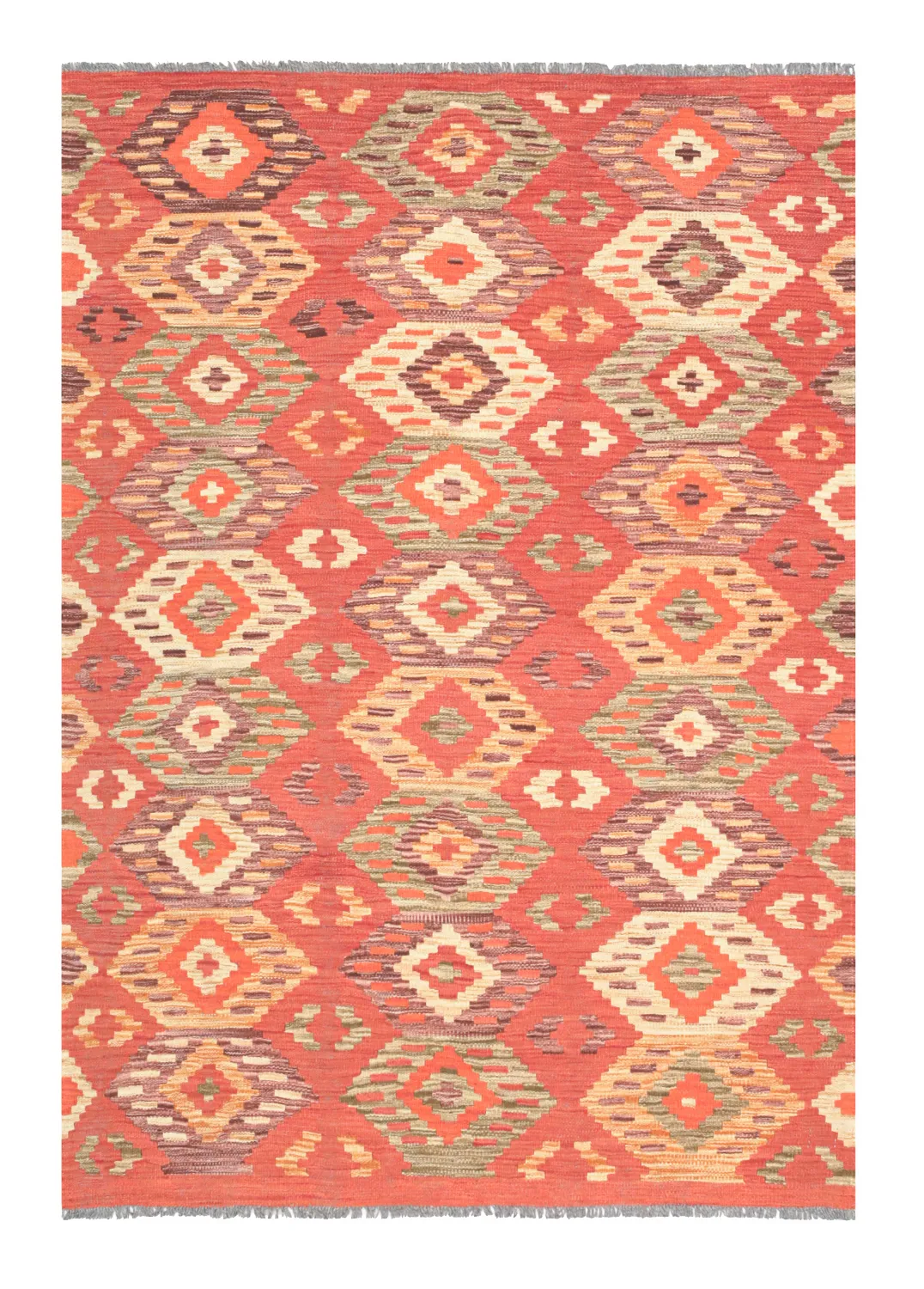Oriental Rug - Vegi Kelim Hand Woven - 123 x 172 cm