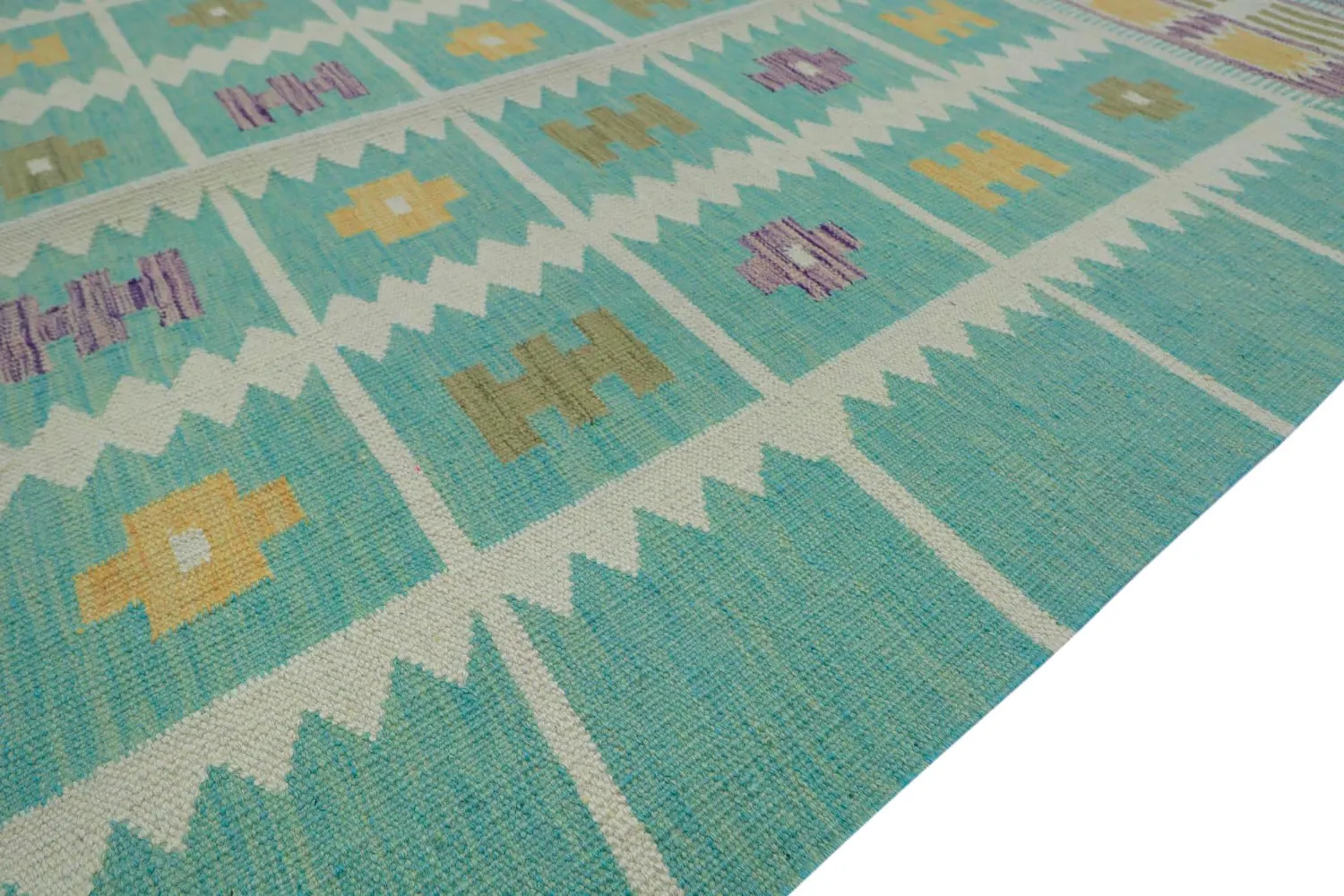 Oriental Rug - Vegi Kelim Hand Woven - 124 x 179 cm