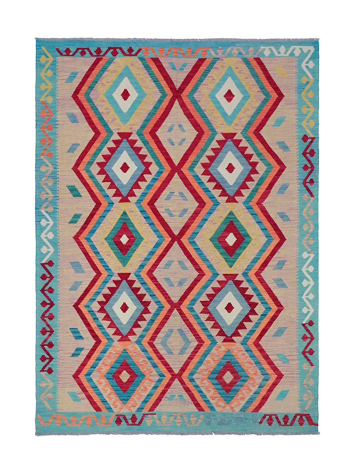 Oriental Rug - Vegi Kelim Hand Woven - 175 x 247 cm