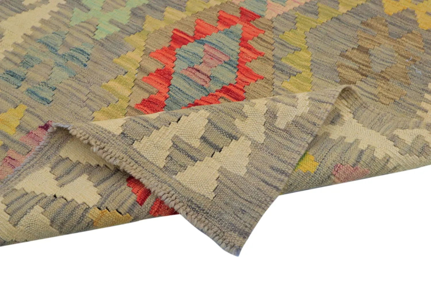 Oriental Rug - Vegi Kelim Hand Woven - 81 x 199 cm